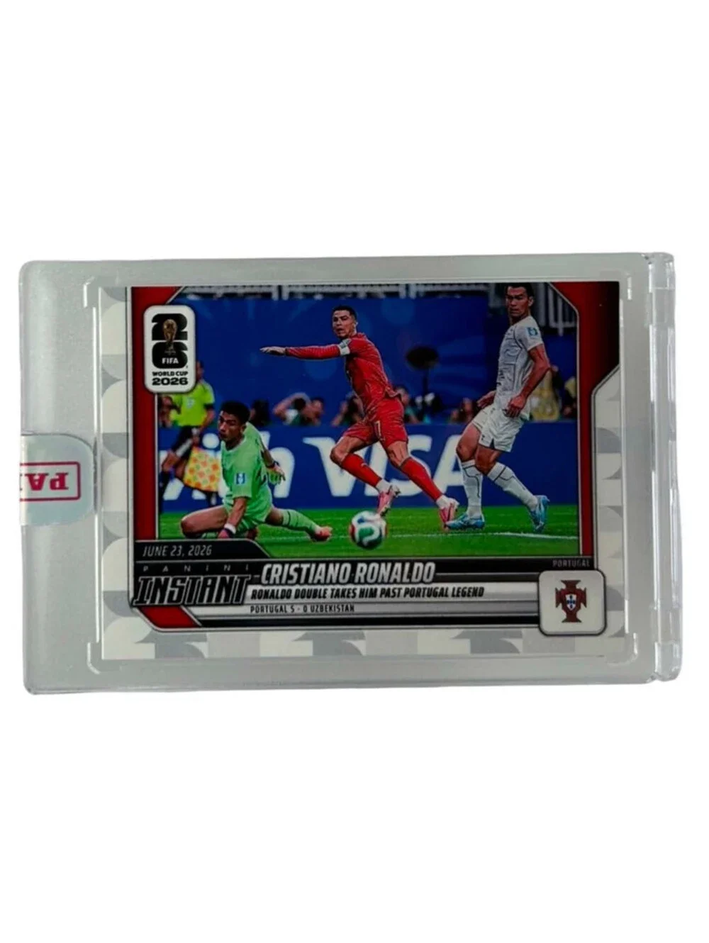2026 Panini Instant FIFA World Cup #100  Cristiano Ronaldo Portugal